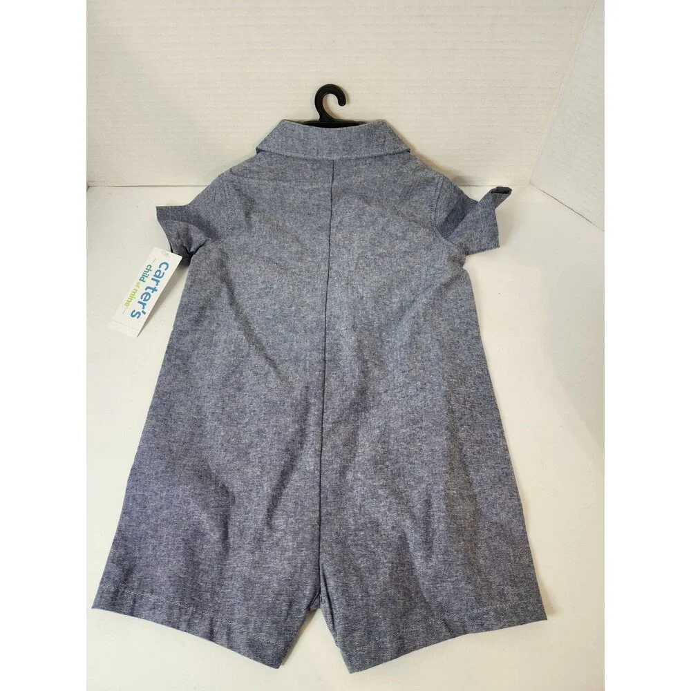 Infant Boys CUTE Cotton Romper (Size 12 M) New W Tags